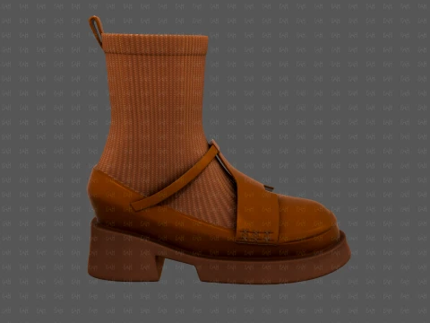 Shoes cartoonV61 3D Model