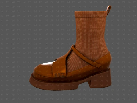 Shoes cartoonV61 3D Model