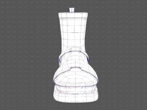 Shoes cartoonV61 3D Model