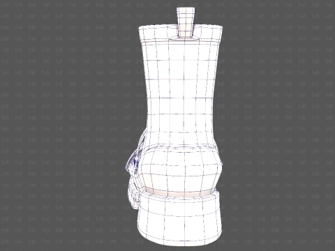 Shoes cartoonV61 3D Model