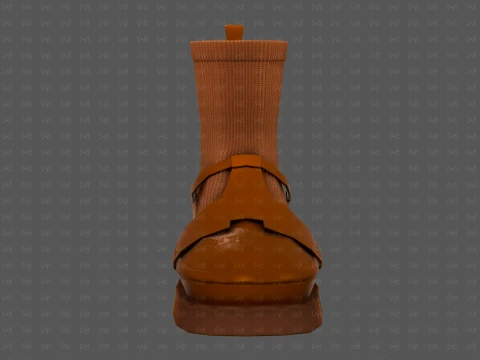 Shoes cartoonV61 3D Model