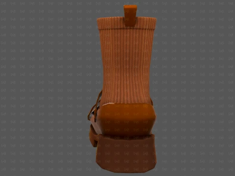 Shoes cartoonV61 3D Model