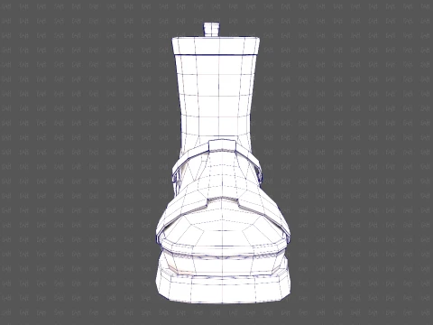 Shoes cartoonV61 3D Model