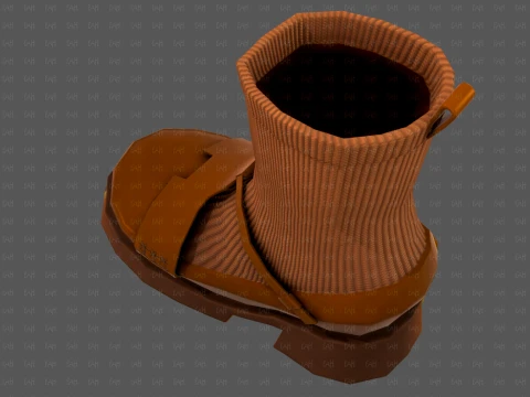 Shoes cartoonV61 3D Model