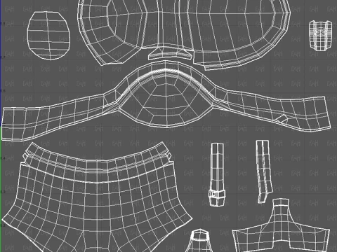 Shoes cartoonV61 3D Model