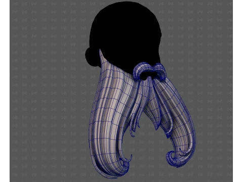 Beard V70 3D Model