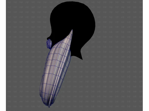 Beard V70 3D Model