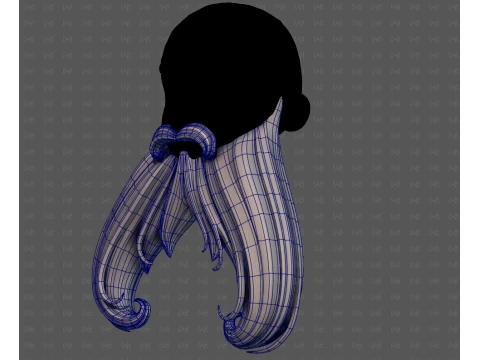 Beard V70 3D Model