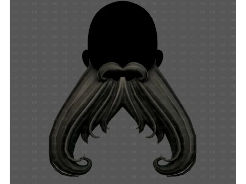 Beard V70 3D Model