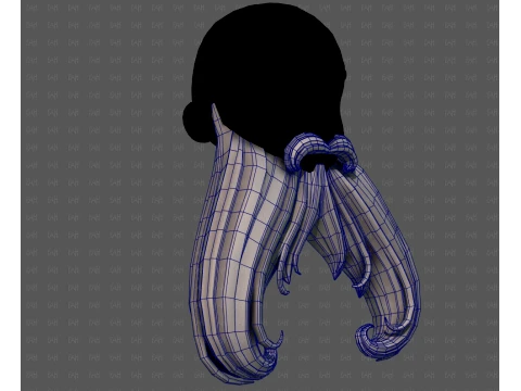 Beard V70 3D Model