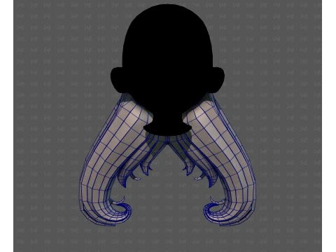 Beard V70 3D Model