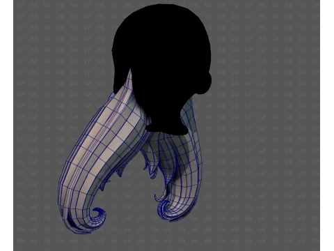 Beard V70 3D Model