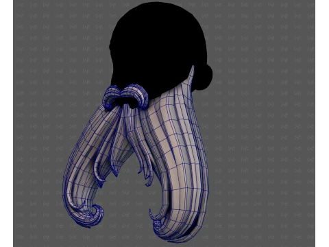Beard V70 3D Model