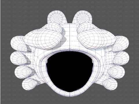 Cap V92 3D Model