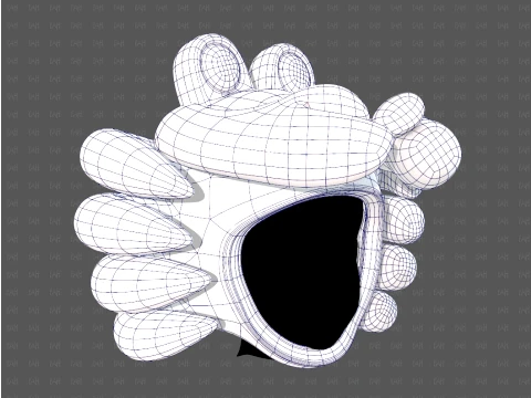 Cap V92 3D Model