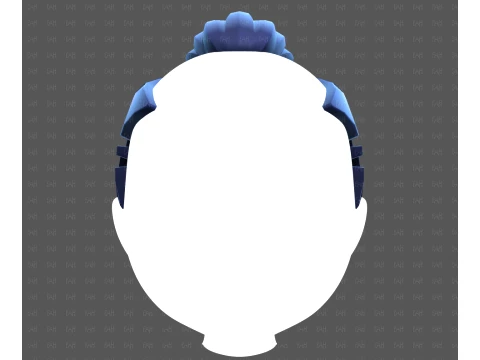 Base Hair for Boy V71 3D Model