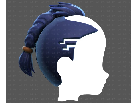 Base Hair for Boy V71 3D Model