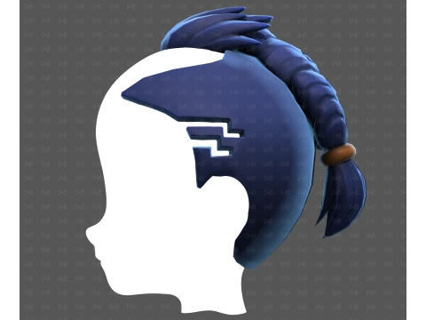 Base Hair for Boy V71 3D Model