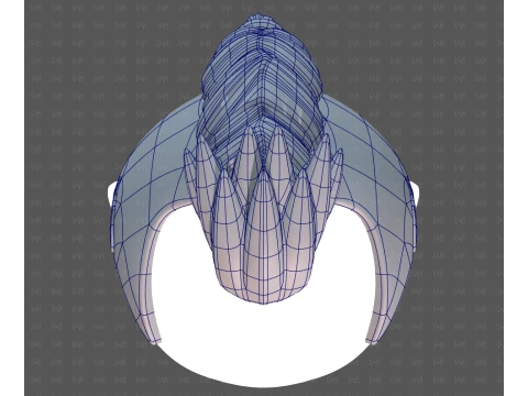 Base Hair for Boy V71 3D Model
