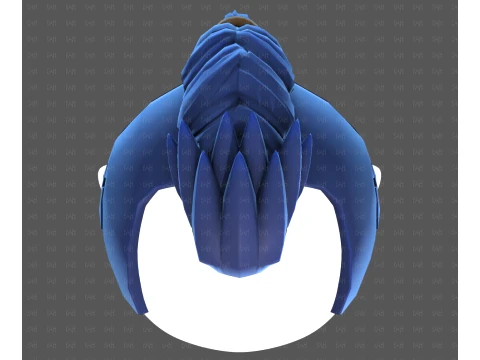 Base Hair for Boy V71 3D Model
