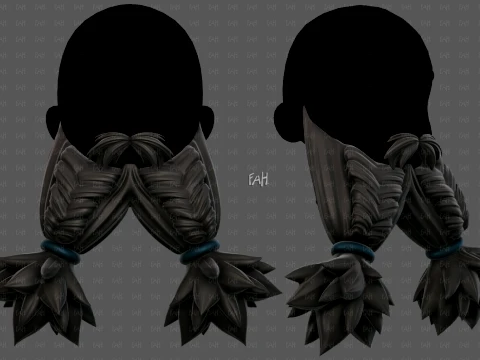 Beard V71 3D Model