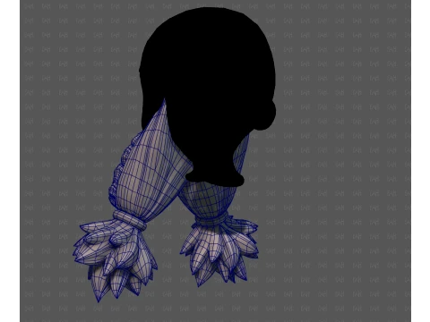 Beard V71 3D Model