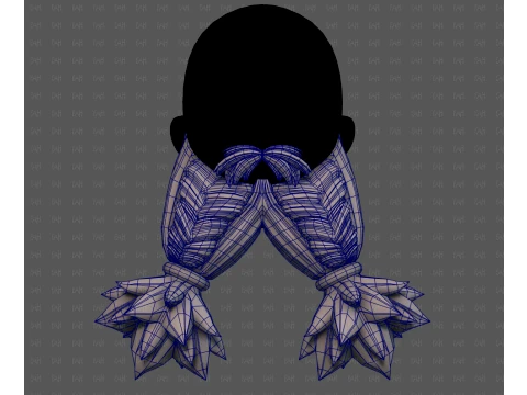 Beard V71 3D Model