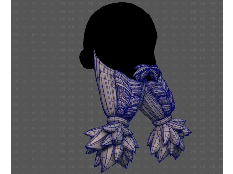 Beard V71 3D Model