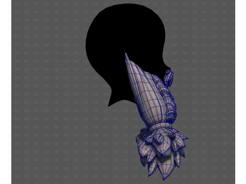 Beard V71 3D Model
