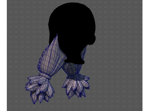 Beard V71 3D Model