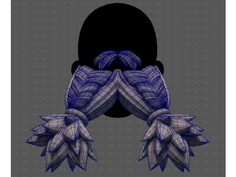 Beard V71 3D Model