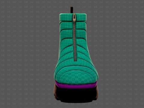 Shoes cartoonV63 3D Model