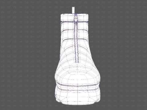 Shoes cartoonV63 3D Model