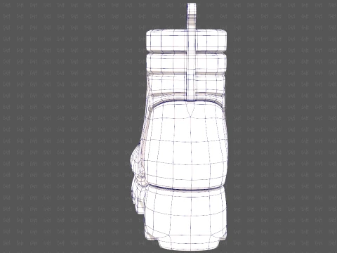 Shoes cartoonV63 3D Model
