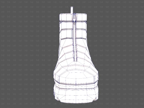 Shoes cartoonV63 3D Model