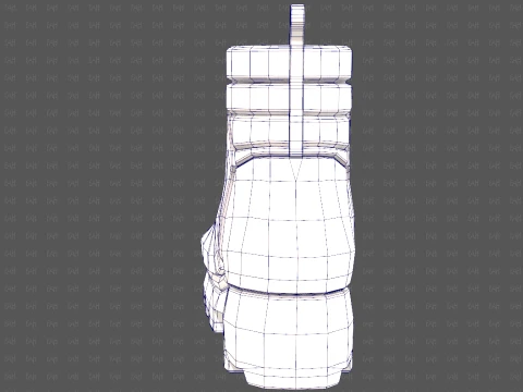 Shoes cartoonV63 3D Model