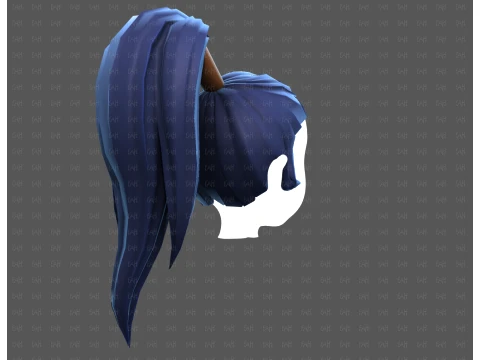 Base Hair for Boy V72 3D Model
