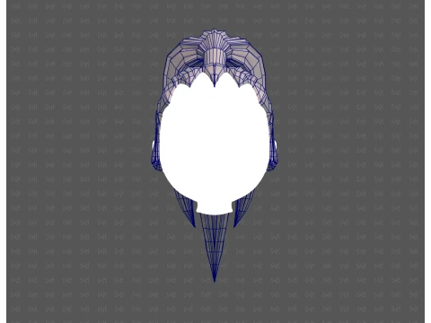 Base Hair for Boy V72 3D Model
