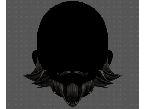 Beard V72 3D Model