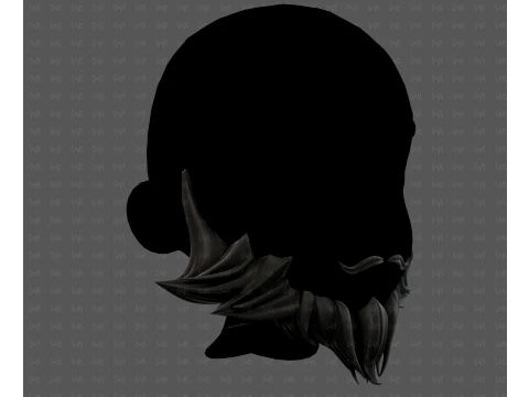 Beard V72 3D Model