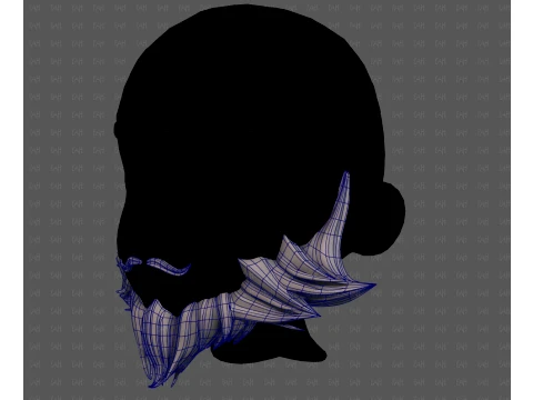 Beard V72 3D Model