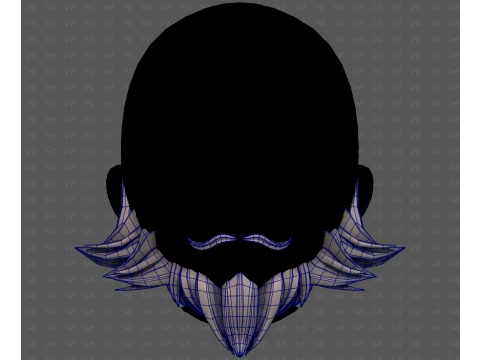 Beard V72 3D Model