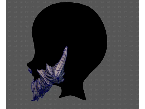 Beard V72 3D Model