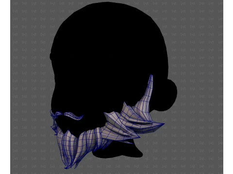 Beard V72 3D Model