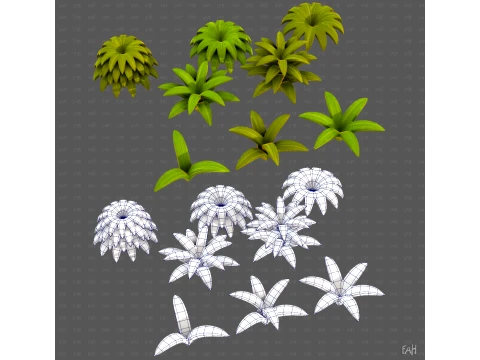 Bomenbeeldverhaal V69 3D Model