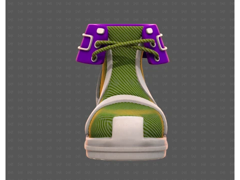 Shoes cartoonV64 3D Model