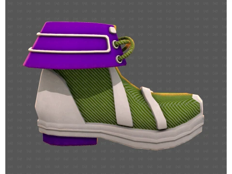 Shoes cartoonV64 3D Model