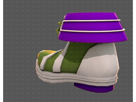 Shoes cartoonV64 3D Model