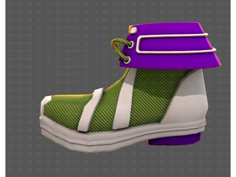 Shoes cartoonV64 3D Model