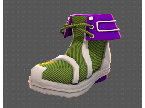 Shoes cartoonV64 3D Model